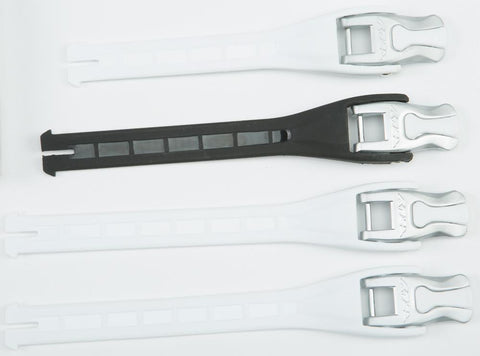 Sector Boot Strap Kit White Sz 11-13