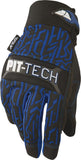Pit Tech Pro Gloves Red Sz 8