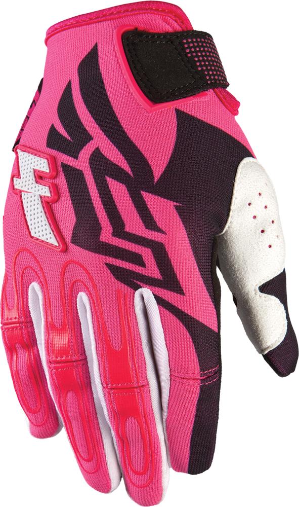 Kinetic Girl's Gloves Black-pink Sz X