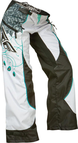 Kinetic Ladies Overboot Pant Teal-white Sz 26