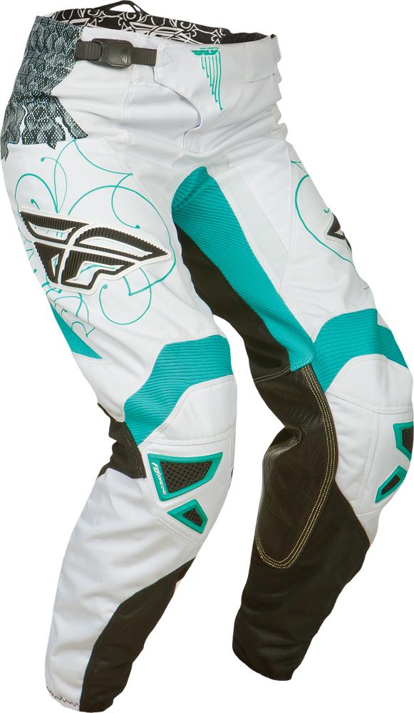 Kinetic Ladies Race Pant Teal-white Sz 20