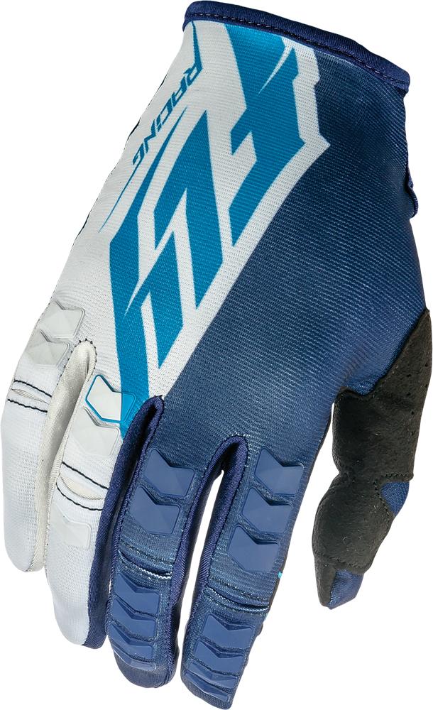 Kinetic Gloves Blue-white-navy Sz 7