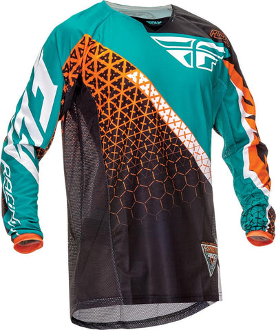 Kinetic Trifecta Jersey Black-teal S