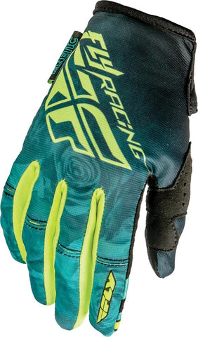 Kinetic Ladies Gloves Teal-hi-vis Lg
