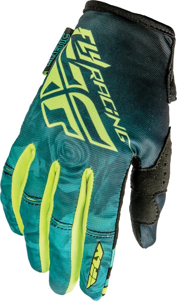 Kinetic Ladies Gloves Teal-hi-vis 2x