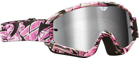 Zone Pro Youth Goggle Pink W- Chrome-smoke Lens