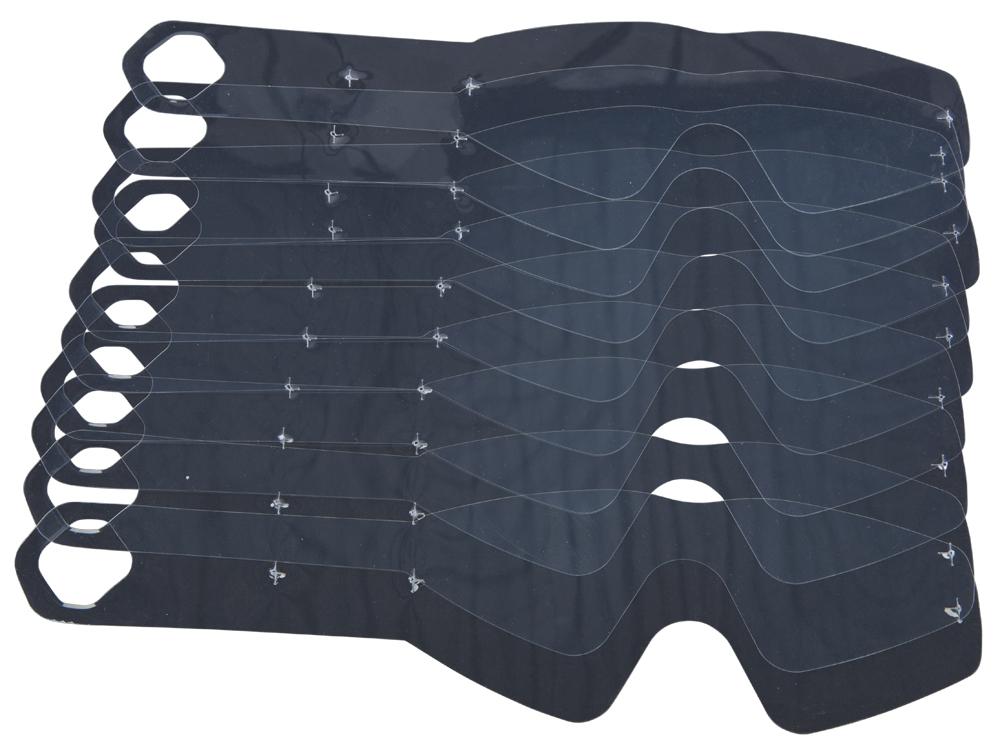 Goggle Tear Offs 10-pk