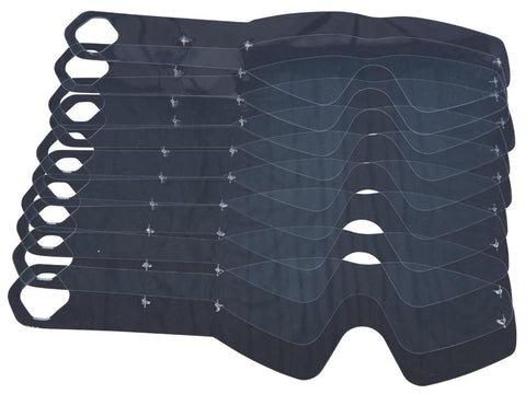Goggle Tear Offs 10-pk