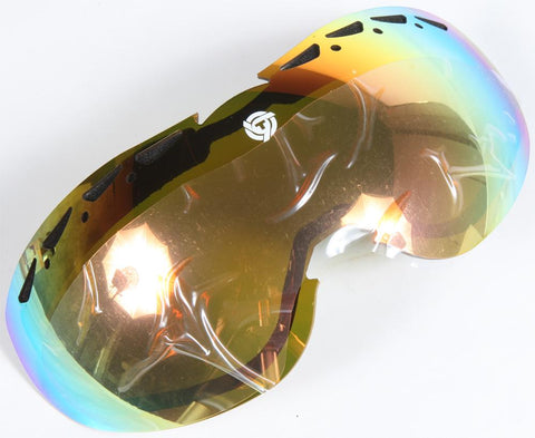Swank Goggle Lens Fire Mirror-bronze