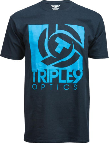 Triple 9 Optics Tee (navy) 3x