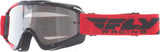 Zone Youth Goggle Blue/Hi-Vis W/ Blue Chrome/Smoke Lens