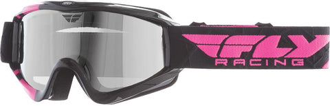 Zone Pro Snow Goggle Pink W/Chrome Smoke Dual Lens