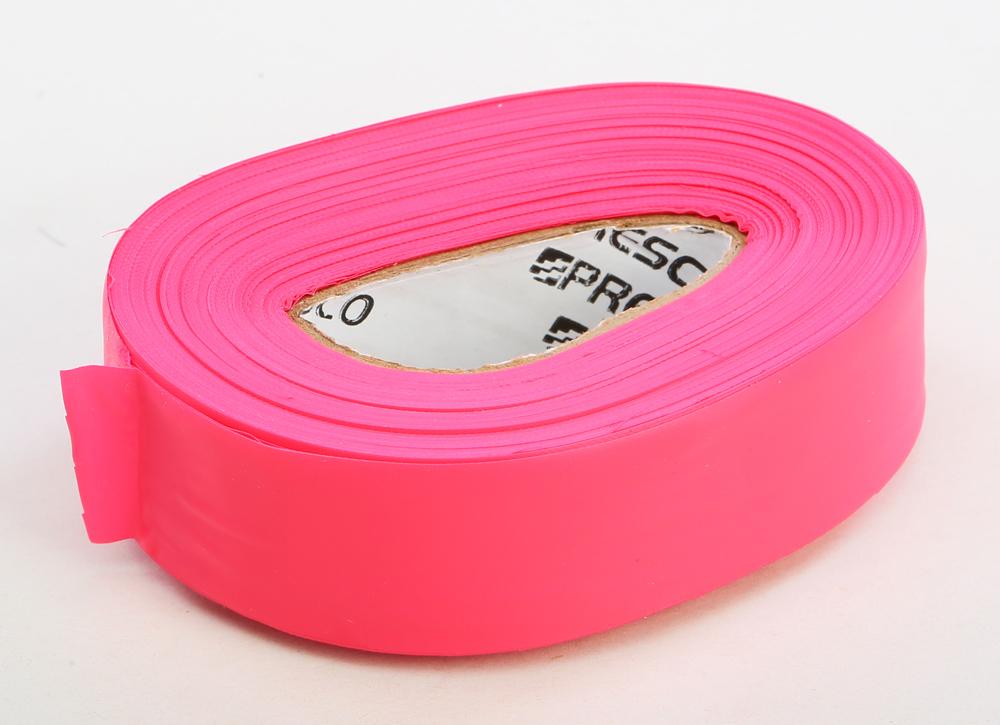 Trail Marking Tape .75"x100' ( Flo Red)