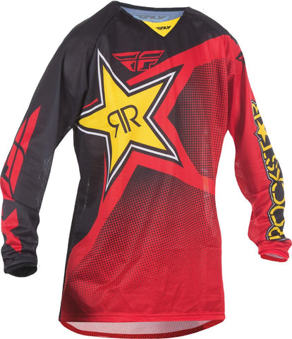 Kinetic Rockstar Mesh Jersey Red/Black 2X
