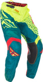 Kinetic Trifecta Mesh Pant Hi-Vis/Teal 38