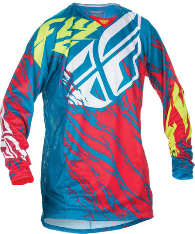 Kinetic Relapse Jersey Teal/Red Yx