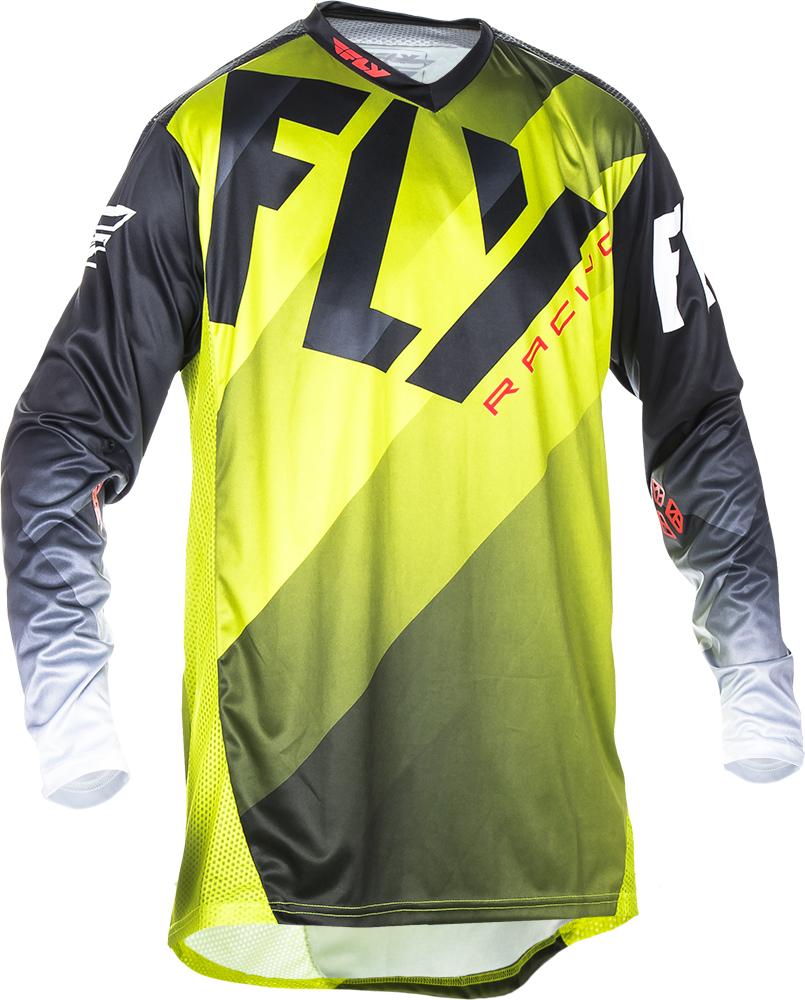 Lite Jersey Lime/Black/White 2