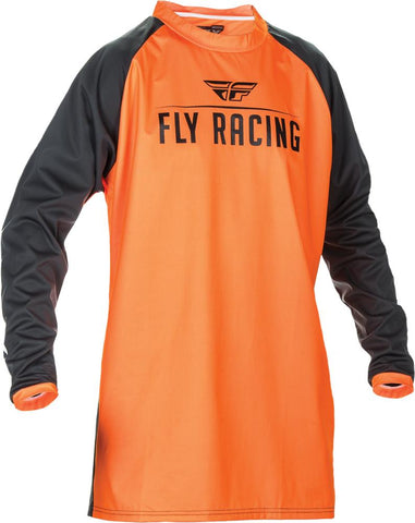 Windproof Jersey Flourescent Orange/Black X