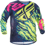 Kinetic Mesh Jersey Teal/Red/Black X