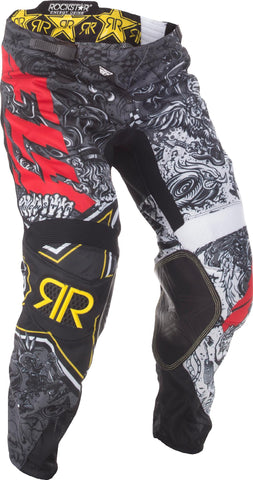 Kinetic Rockstar Mesh Pants Black/White Sz 38