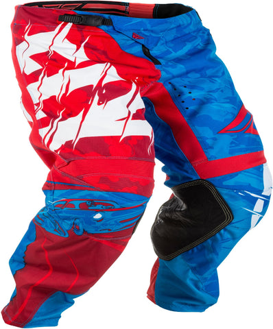 Kinetic Outlaw Pants Red/Blue Sz 28S