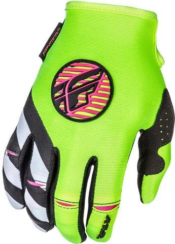 Kinetic Women's Gloves Neon Pink/Hi-Vis 2X