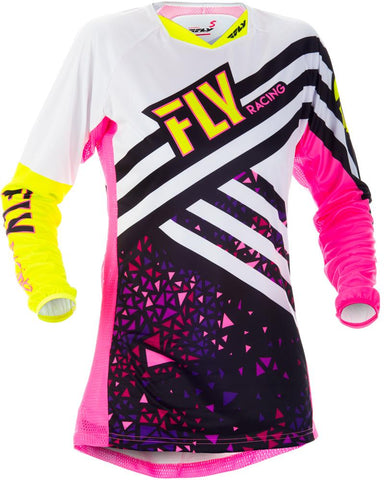 Kinetic Women's Jersey Neon Pink-hi-vis Ys