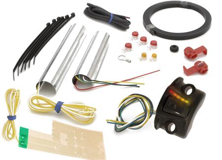 Harley Grip Warmer Kit W-black Clutch Controller