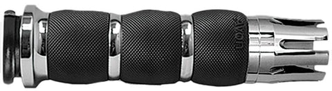 Air Cushioned Anodized Castle Grips (chrome)