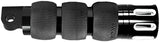 Air Cushioned Anodized Deep Cut Foot Pegs (Black)