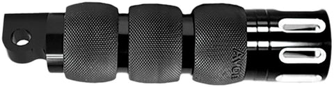 Air Cushioned Anodized Deep Cut Foot Pegs (Black)