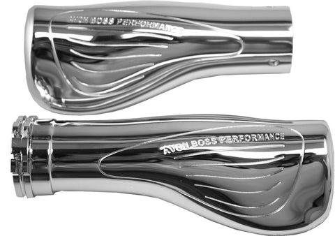 Boss Performance Grips Billet (Chrome)