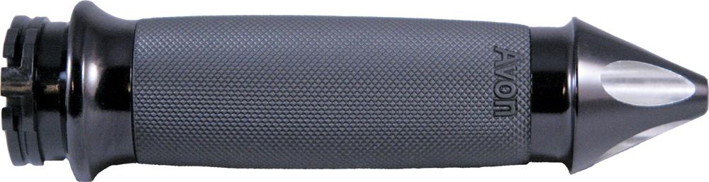 Custom Contour Grips Spike W/Cable Throttle (Black)
