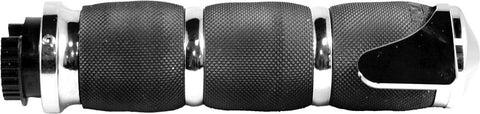 Air Cushioned Grips W-throttle Boss (chrome)