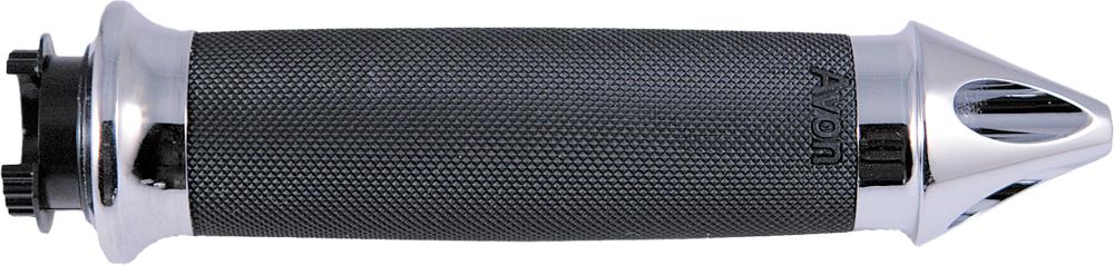 Superbike Custom Contour Grips Spike (chrome)