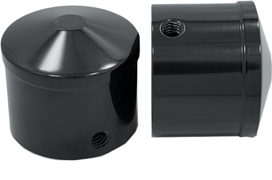 Axle Nut Cover Air Cushion Black 1"