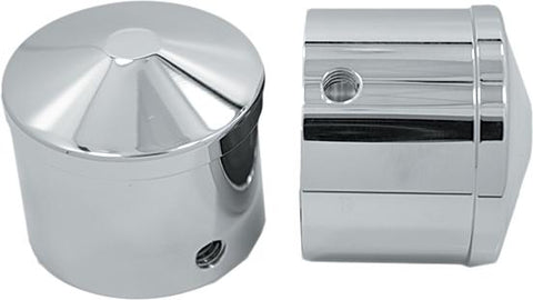 Axle Nut Cover Air Cushion Chrome 1"