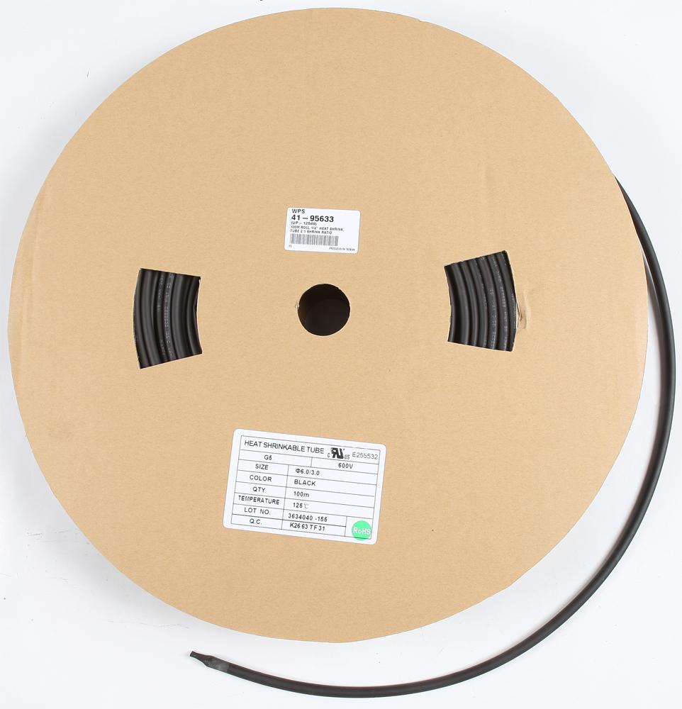 100m Roll 1-4" Heat Shrink Tub