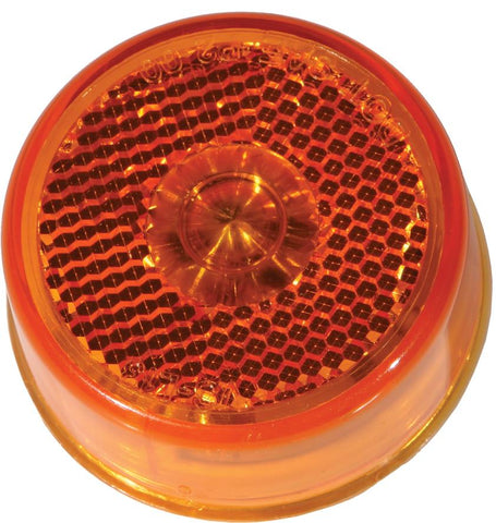 Trailer Light Round 2" 8-led ( Amber)