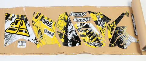 Hood-side Bombsquad Yellow Ski-doo Xm