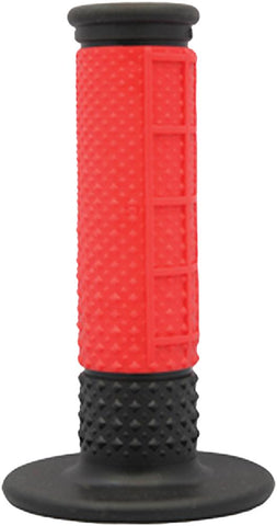 X.9 Half Waffle Grips (red-black)