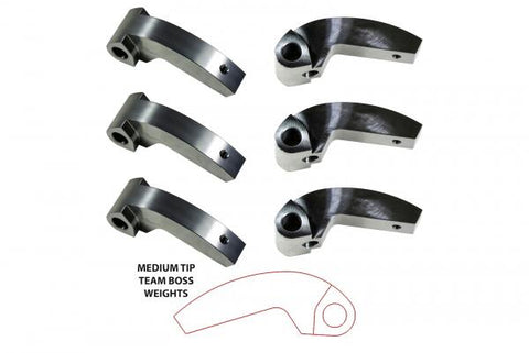 Hypershift Team Med Tip Machined Weights 3-pk 64.6g