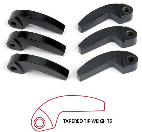 Hypershift Tapered Tip Machined Weights 3-pk 84.5g