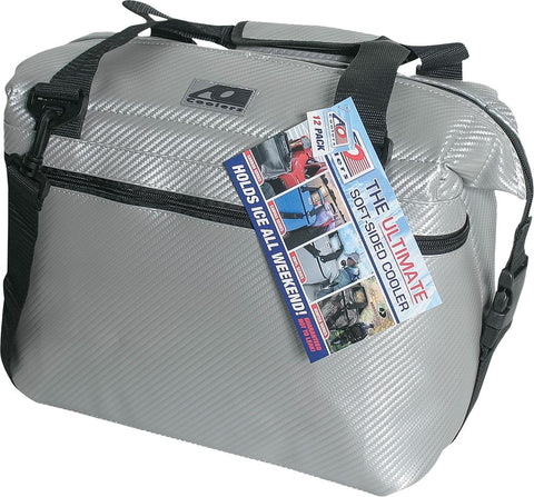 48 Pack Carbon Cooler Silver 21"x13"x13"