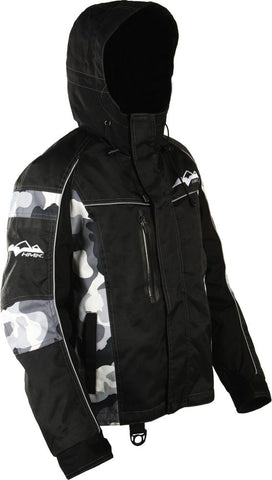 Hmk Ascent Jkt Blk-camo S