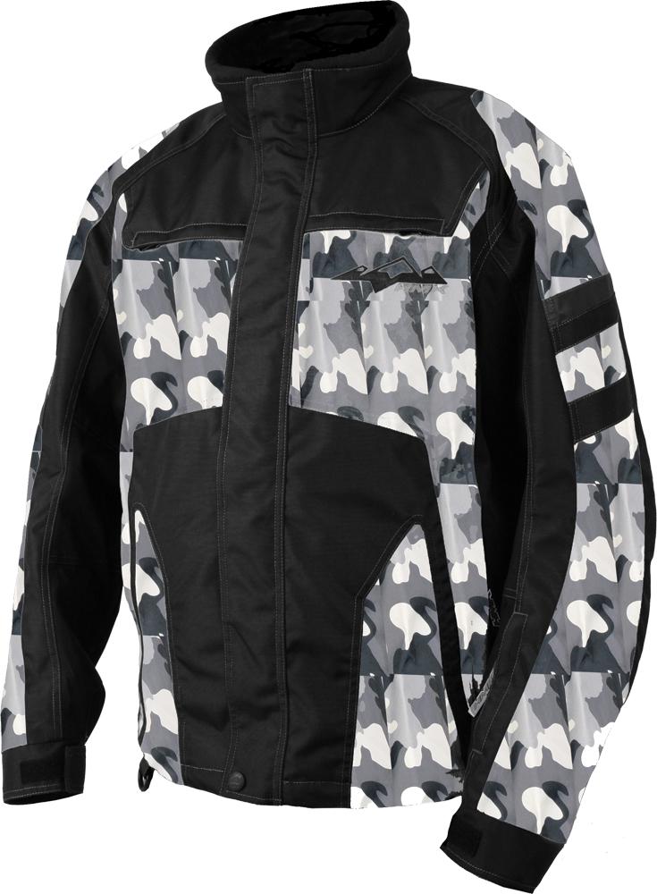 Voyager Jacket Black-camo M
