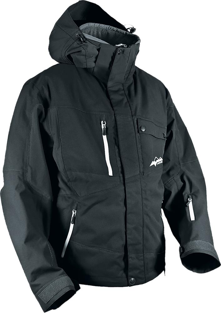 Peak 2 Jacket Black X