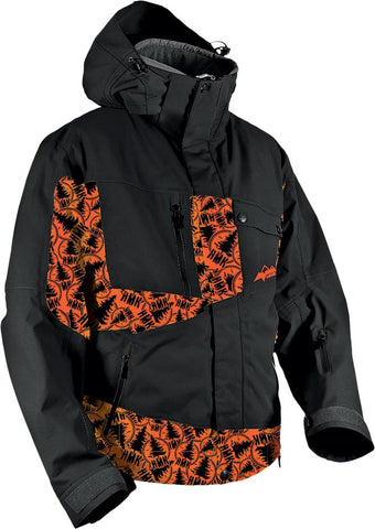 Peak 2 Jacket Stamp Orange Md