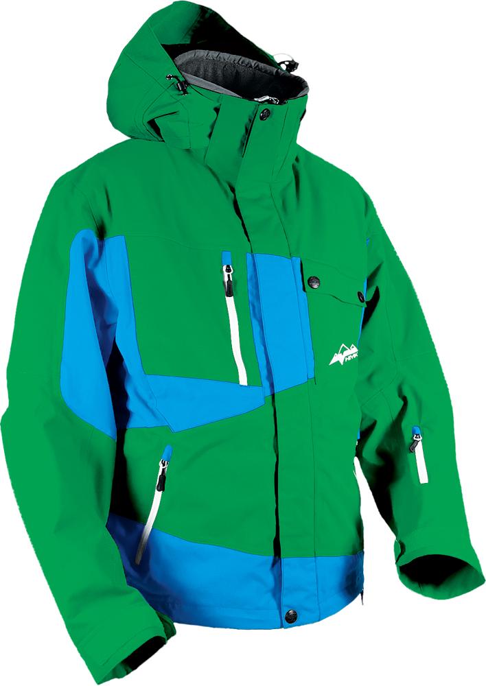 Peak 2 Jacket Green-blue M