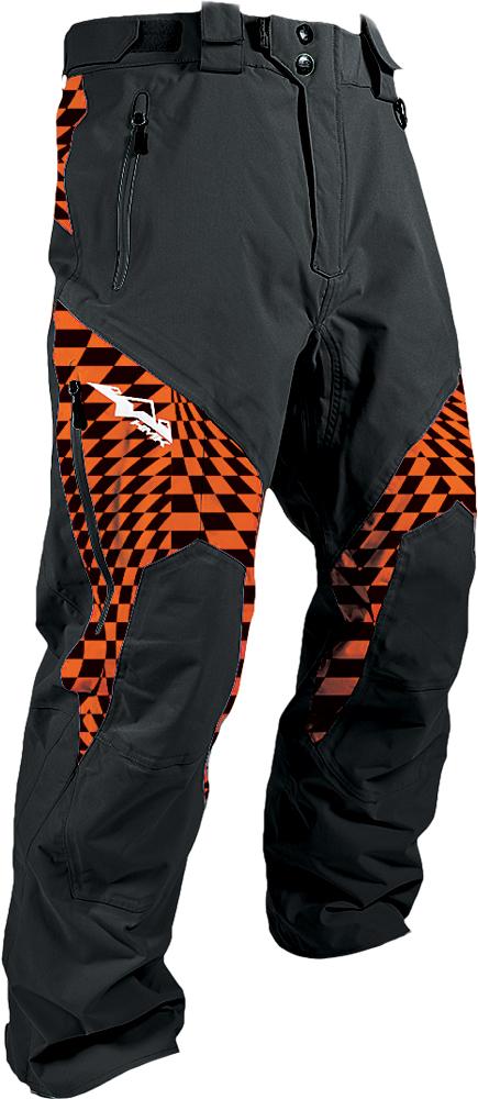 Peak 2 Pant Orange-checker M